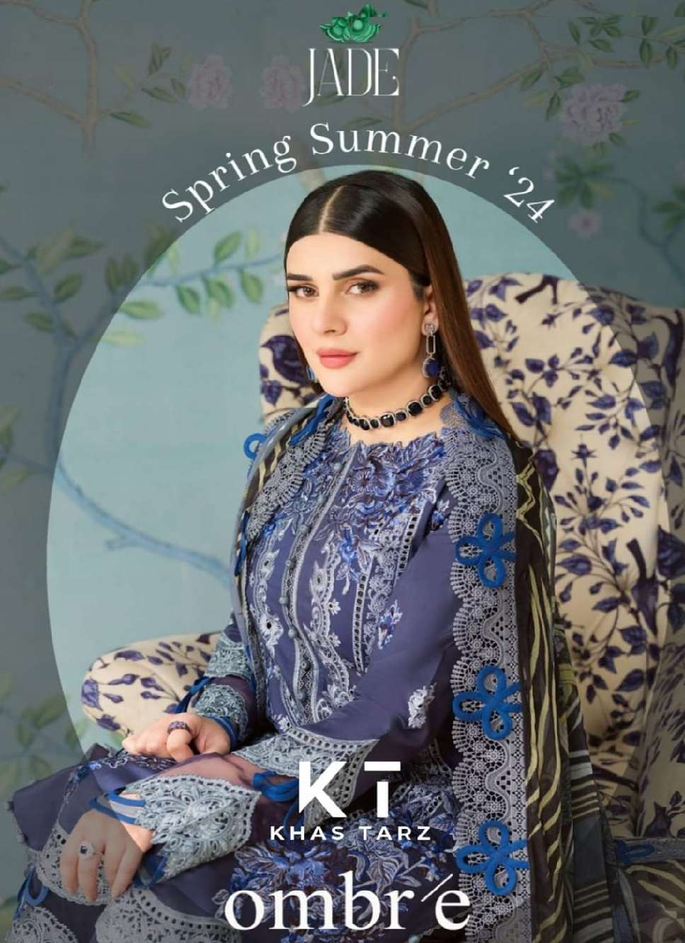 Jade Ombre Lawn Collection 2024 by Jade